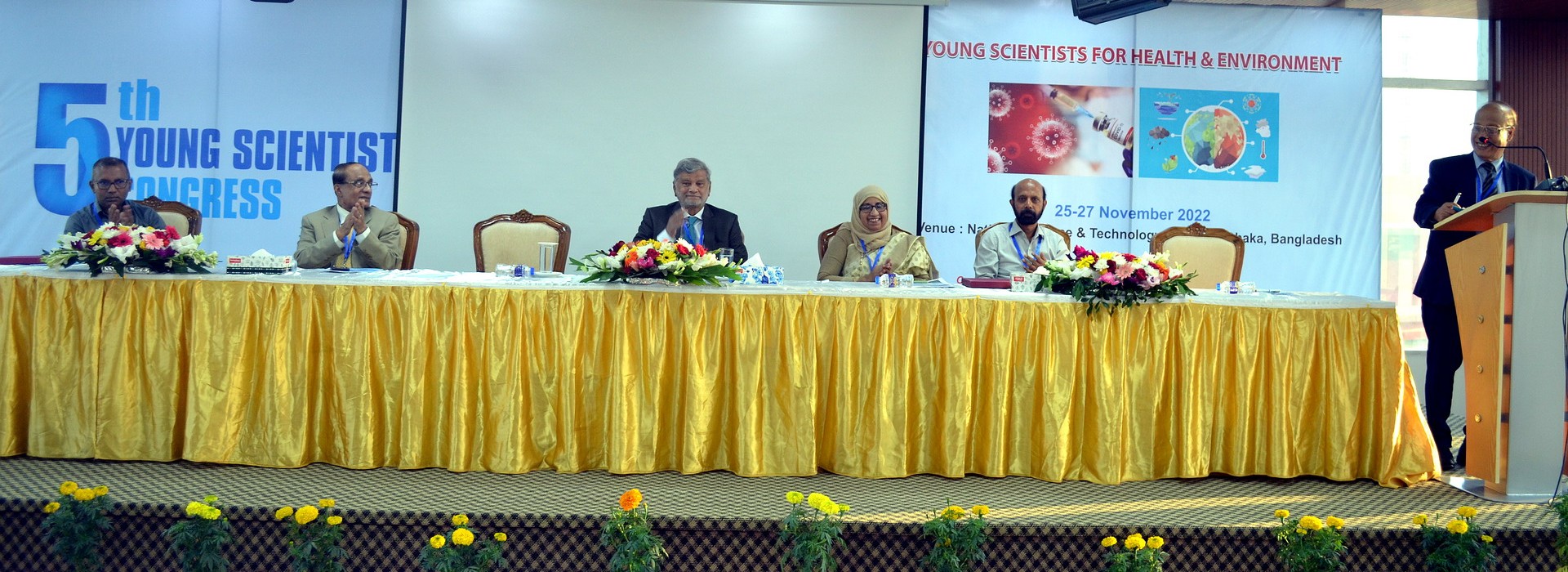 On 25 November to encourage, inspire and motivate the young scientists of the country in collaboration with Bangladesh Science Academy, Akiz Group, Union Bank Ltd. and National Science and Technology Museum, following the main slogan of 